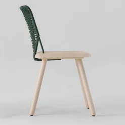 Viadurini Living Moderne Stühle-Hochwertiger Stuhl aus Holz, Metall und Seil Made in Italy, 2 Stück - Mandal