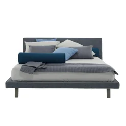 Viadurini Night Design Polsterbetten-Hochwertiges, modernes gepolstertes Doppelbett, hergestellt in Italien – Yurgen