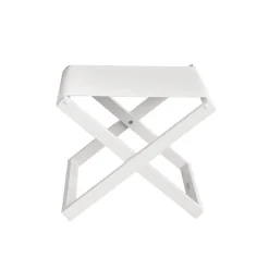 Viadurini in the Garden Outdoor Hocker-Hocker für den Außenbereich aus lackiertem Aluminium und Textilene - Edward