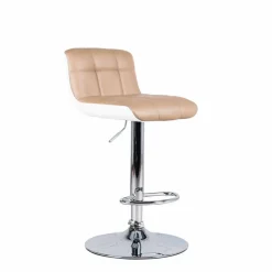 Viadurini Living Barhocker-Hocker gepolstert im 2er Set höhenverstellbar Ida