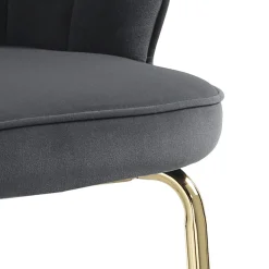 Viadurini Living Küchenhocker-Hocker mit gepolstertem Sitz, bezogen mit Stoff – Silikon