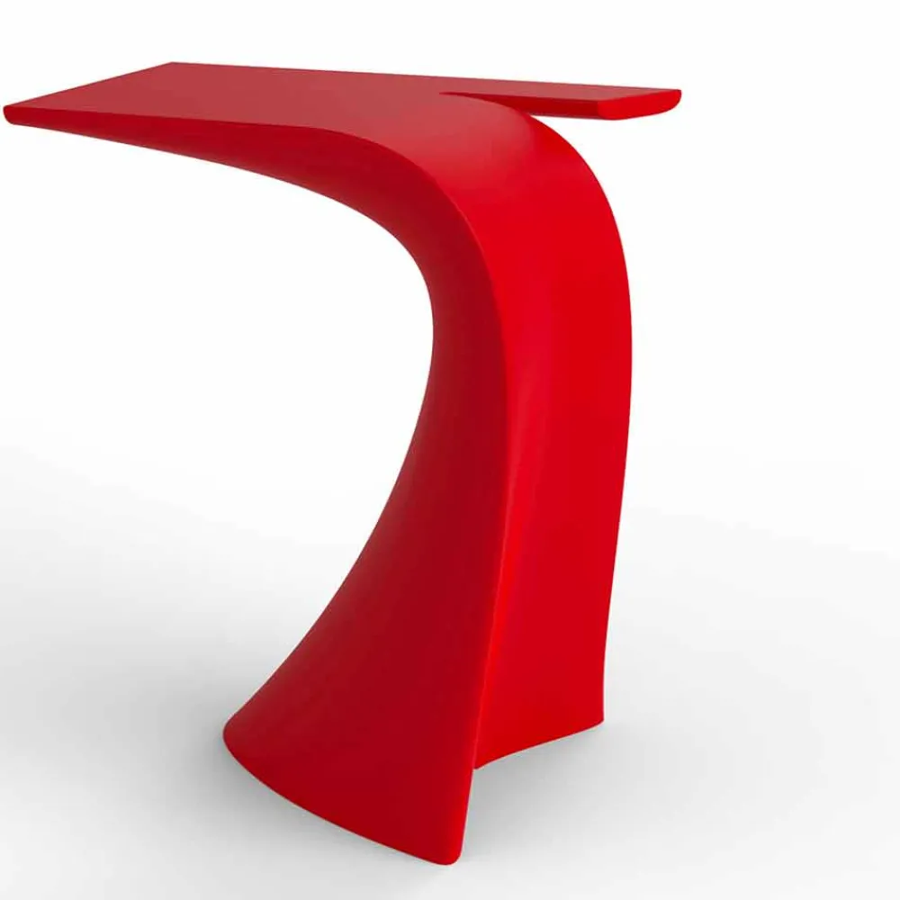 Vondom Gartentische Fest-Hoher Außentisch H 100 cm Wing , modernes Design aus Polyethylen