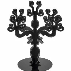 Viadurini Living Kerzenständer-Hoher Kerzenhalter im Renaissance-Design, 5 Arme, aus Plexiglas, Aragona