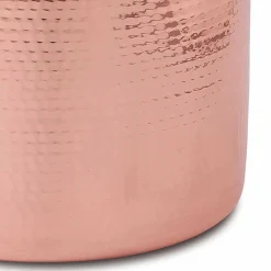 Viadurini Kitchen Kochgeschirr-Hoher Topf in Hand verzinnt Kupfer mit Griffen und Deckel 28 cm - Mariarita