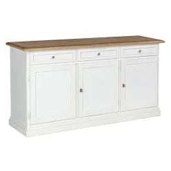 Viadurini Classic Anrichte-Holz-Sideboard mit 3 Schubladen und 3 Türen, hergestellt in Italien – Uller