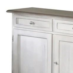 Viadurini Classic Anrichte-Holz-Sideboard mit 3 Schubladen und 3 Türen, hergestellt in Italien – Uller