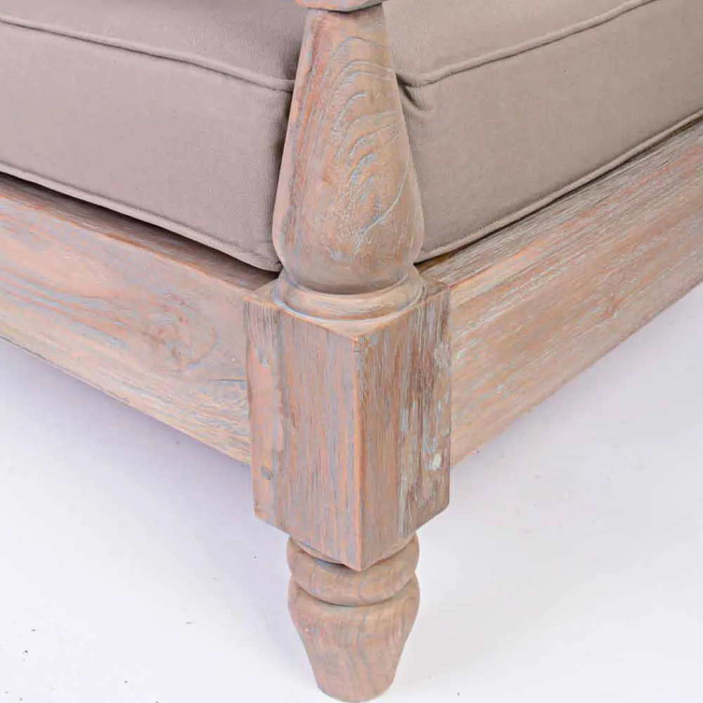 Viadurini in the Garden Holzsessel-Homemotion - Nusadua rustikaler Stil Teakholz Outdoor-Sessel