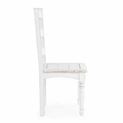 Viadurini Living Klassische Stühle-Homemotion Classic Design Massiver Mango Holz Stuhl - Blanche