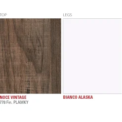 Viadurini Living Esstische-HPL Esstisch mit Metallfuß Made in Italy, Precious - Carlino