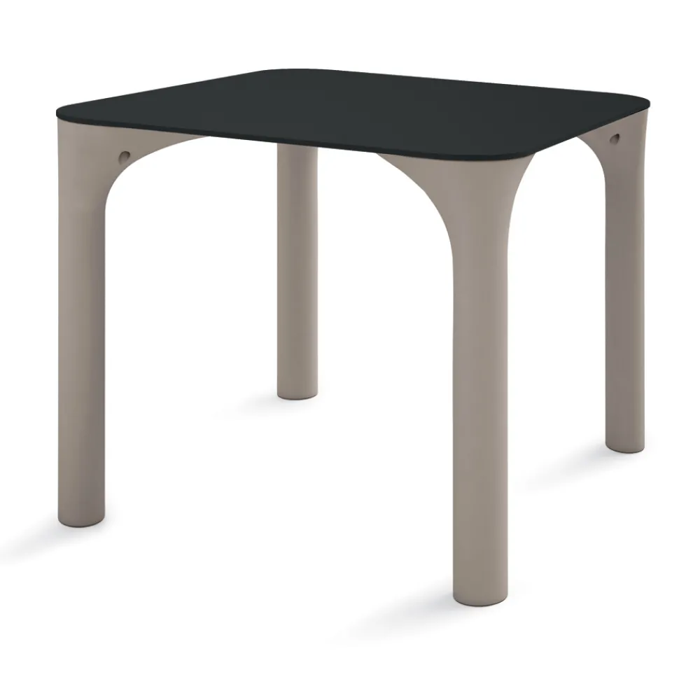 Viadurini in the Garden Gartentische Fest-HPL-Gartentisch mit Polyethylenbeinen Made in Italy - Glen