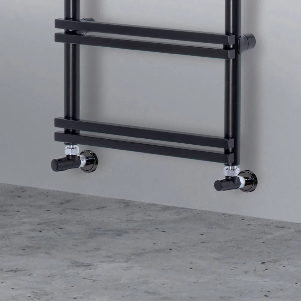 Viadurini Radiators Handtuchheizkörper Wasser-Hydraulischer Handtuchwärmer mit vertikalen Kollektoren, hergestellt in Italien – Ginger