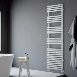 Viadurini Radiators Handtuchheizkörper Wasser-Hydraulischer Handtuchwärmer aus reinweißem Stahl, hergestellt in Italien – Zitrone