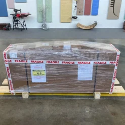 Viadurini Radiators Heizkörper Hydraulisch-Hydraulischer Heizkörper aus italienischem Marmorpulver Corten-Effekt - Linien