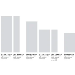 Viadurini Radiators Heizkörper Hydraulisch-Hydraulischer Heizkörper aus italienischem Marmorpulver Corten-Effekt - Linien