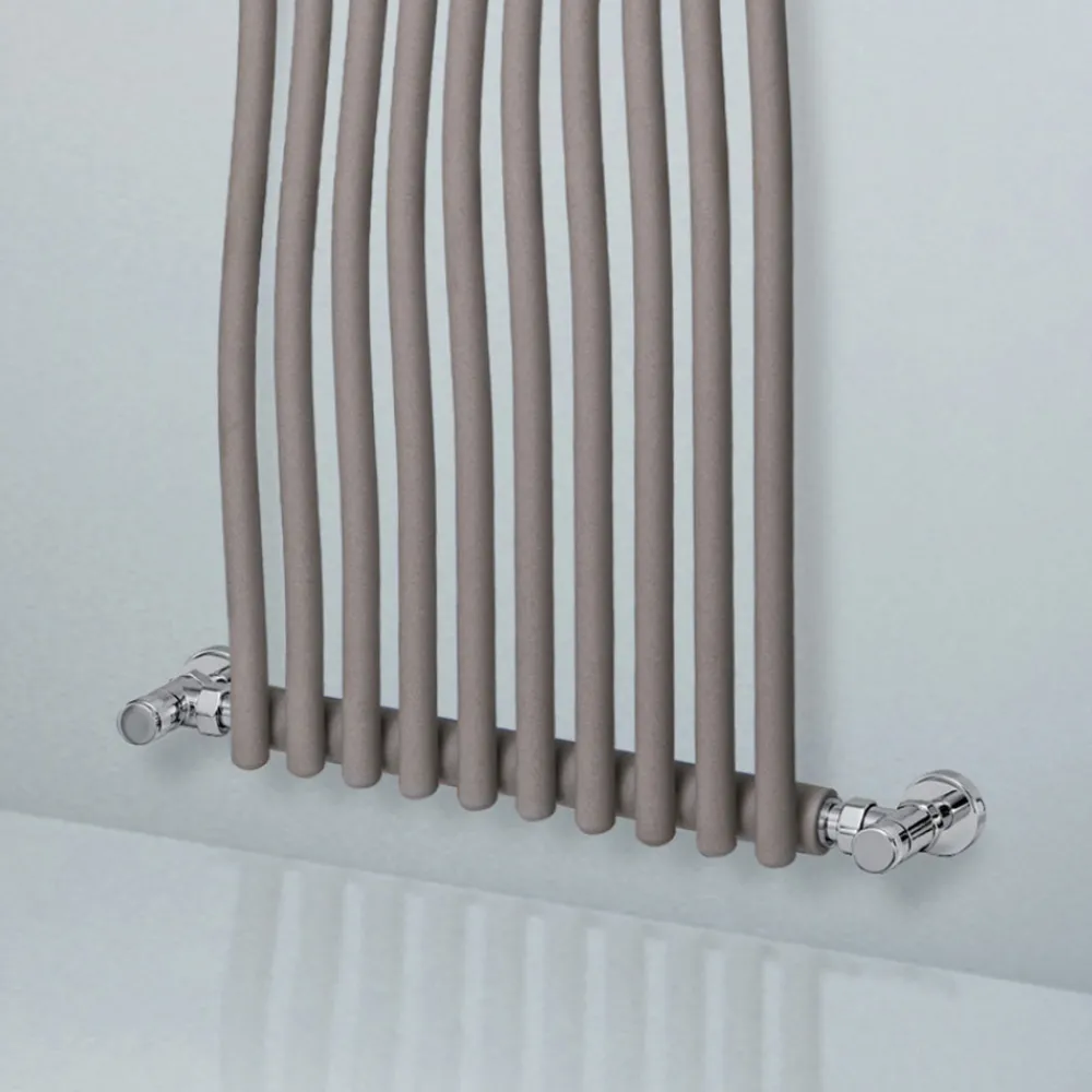 Viadurini Radiators Heizkörper Hydraulisch-Hydraulischer Heizkörper mit gebogenen vertikalen Elementen, hergestellt in Italien – Ribes