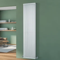 Viadurini Radiators Heizkörper Hydraulisch-Hydraulischer Heizkörper mit dreifacher Serie vertikaler Elemente, hergestellt in Italien – Cenci