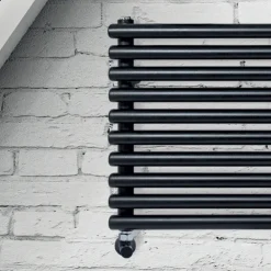 Viadurini Radiators Heizkörper Hydraulisch-Hydraulischer Heizkörper mit vertikalen Kollektoren und horizontalen Rohren – zusammengesetzt