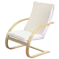 Viadurini Living Moderne Sessel-Indoor-Sessel aus Birkenholz und Stoff - Abissi