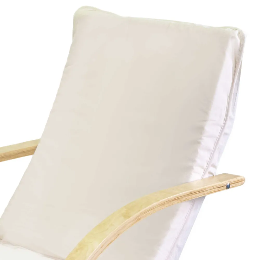 Viadurini Living Moderne Sessel-Indoor-Sessel aus Birkenholz und Stoff - Abissi