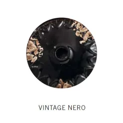 Ferroluce Wandleuchte Industrial-Industriedesign-Wandlampe aus Eisen und Keramik, handgefertigt - Grunge