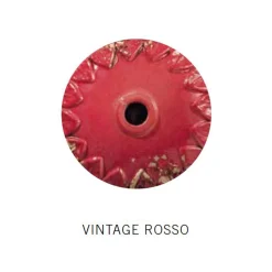 Ferroluce Wandleuchte Industrial-Industriedesign-Wandlampe aus Eisen und Keramik, handgefertigt - Grunge