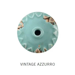 Ferroluce Pendelleuchte Industrial-Industrielle Pendelleuchte aus handgefertigtem Eisen und Keramik - Industriell