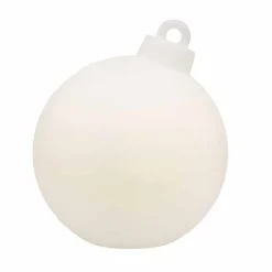 Viadurini Lighting Design Beleuchtung|Designer Stehlampen-Innen- oder Außendekor Lampe Roter, weißer Weihnachtsball - Pallastar