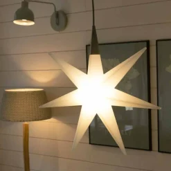 Viadurini Lighting Designer Pendelleuchten-Innenaufhängungslampe führte modernes Design, Stern - Pandistar