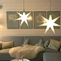 Viadurini Lighting Designer Pendelleuchten-Innenaufhängungslampe führte modernes Design, Stern - Pandistar