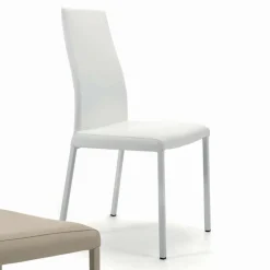 Viadurini Living Design Stühle-Innenstuhl mit Struktur und Sitz aus beschichtetem Stahl, hergestellt in Italien – Padua