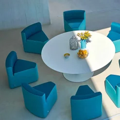 Varaschin Gartentische Fest-In&out Gartentisch + 8 Loungestühle Big