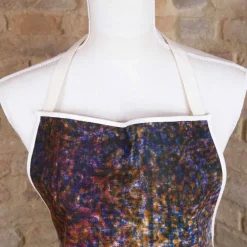 Viadurini by Marchi 1633 Küchen Schürzen-Italienische handgefertigte Schürze aus Baumwolle mit manuellem Kunstdruck - Viadurini von Marchi