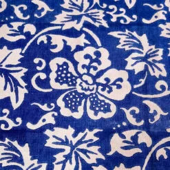 Viadurini by Marchi 1633 Tischdecken-Italienische handwerkliche Tischdecke 100% Leinen mit Handabdruck Unikat