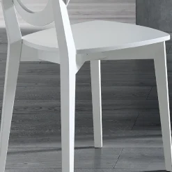 Viadurini Living Moderne Stühle-Italienischer Design-Küchenstuhl aus massivem Buchenholz - Marrine