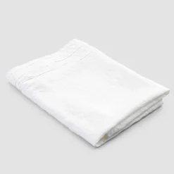 Viadurini Textile Handtücher-Italienisches handgefertigtes Luxus-Badetuch aus weißem, schwerem Leinen - Jojoba