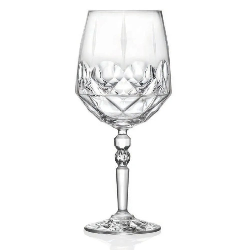 Viadurini Kitchen Italienisches Kristallgeschirr-Italienisches Ökologisches Kristall-Cocktailglas-Service 12 Stück - Bromeo