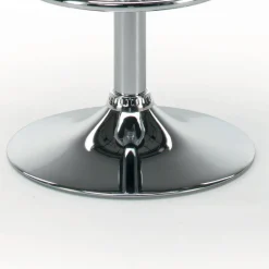 Viadurini Living Küchenhocker-Küchenhocker aus Öko-Leder und verchromtem Stahl, hergestellt in Italien – Nirvana