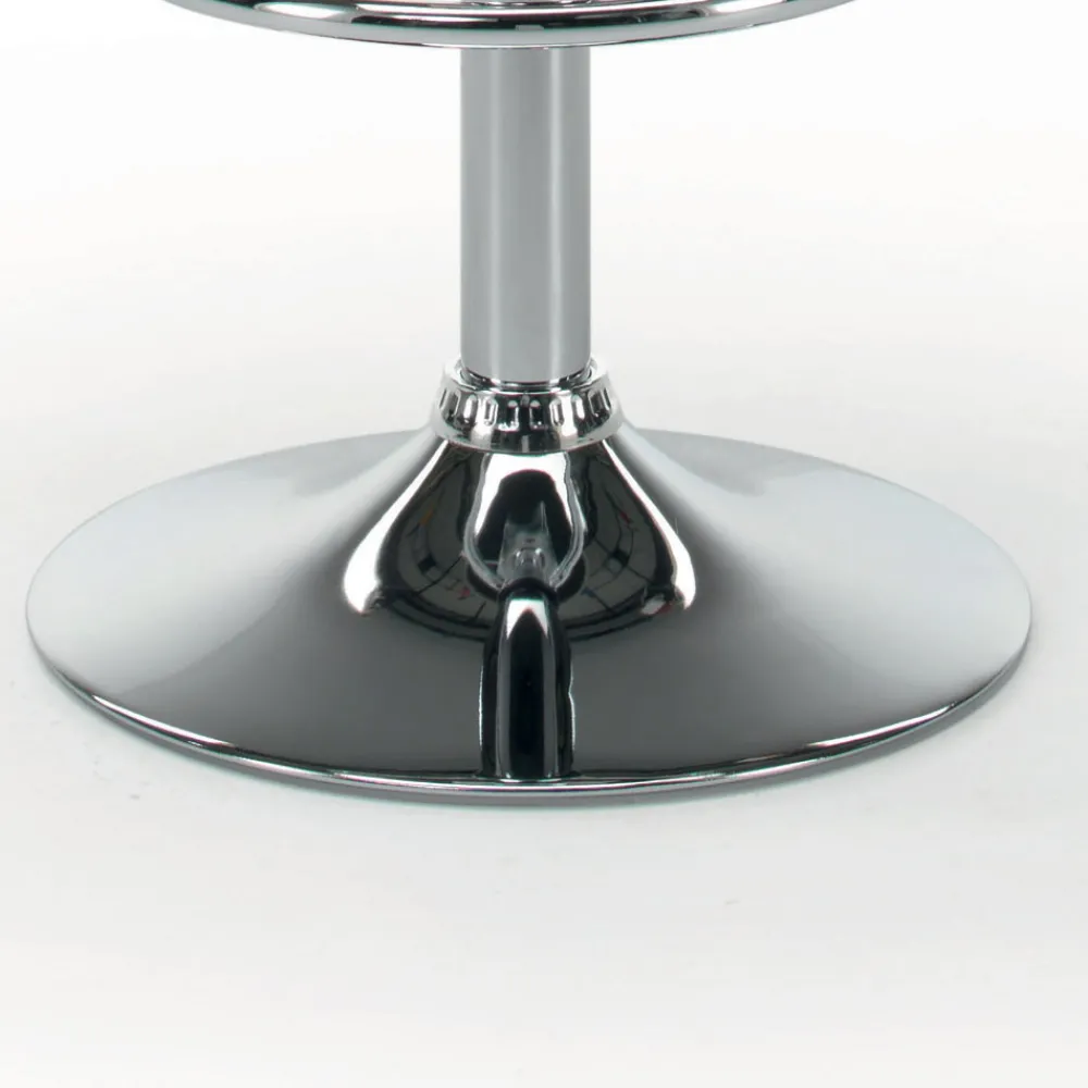 Viadurini Living Küchenhocker-Küchenhocker aus Öko-Leder und verchromtem Stahl, hergestellt in Italien – Nirvana