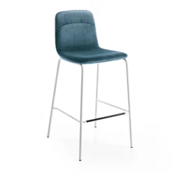 Viadurini Living Küchenhocker-Küchenhocker in farbigem Samt Modernes und elegantes Design - Bizet