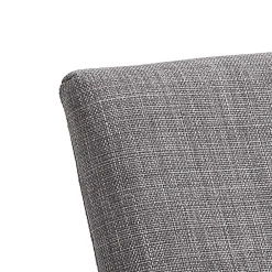 Viadurini Living Moderne Stühle-Küchenstuhl aus grauem Stoff mit Metallgestell 2 Stück - Shutter