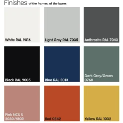 Viadurini Living Moderne Stühle-Küchenstuhl aus Holz und lackiertem Metall Made in Italy 2 Stück - Saffia