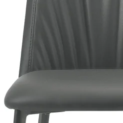 Viadurini Living Moderne Stühle-Küchenstuhl aus Kunstleder und Stahl, hergestellt in Italien, 4 Stück – Alexia