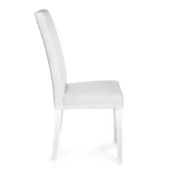 Viadurini Living Moderne Stühle-Küchenstuhl mit Kunstleder bezogen Made in Italy 2 Stück - Barilla