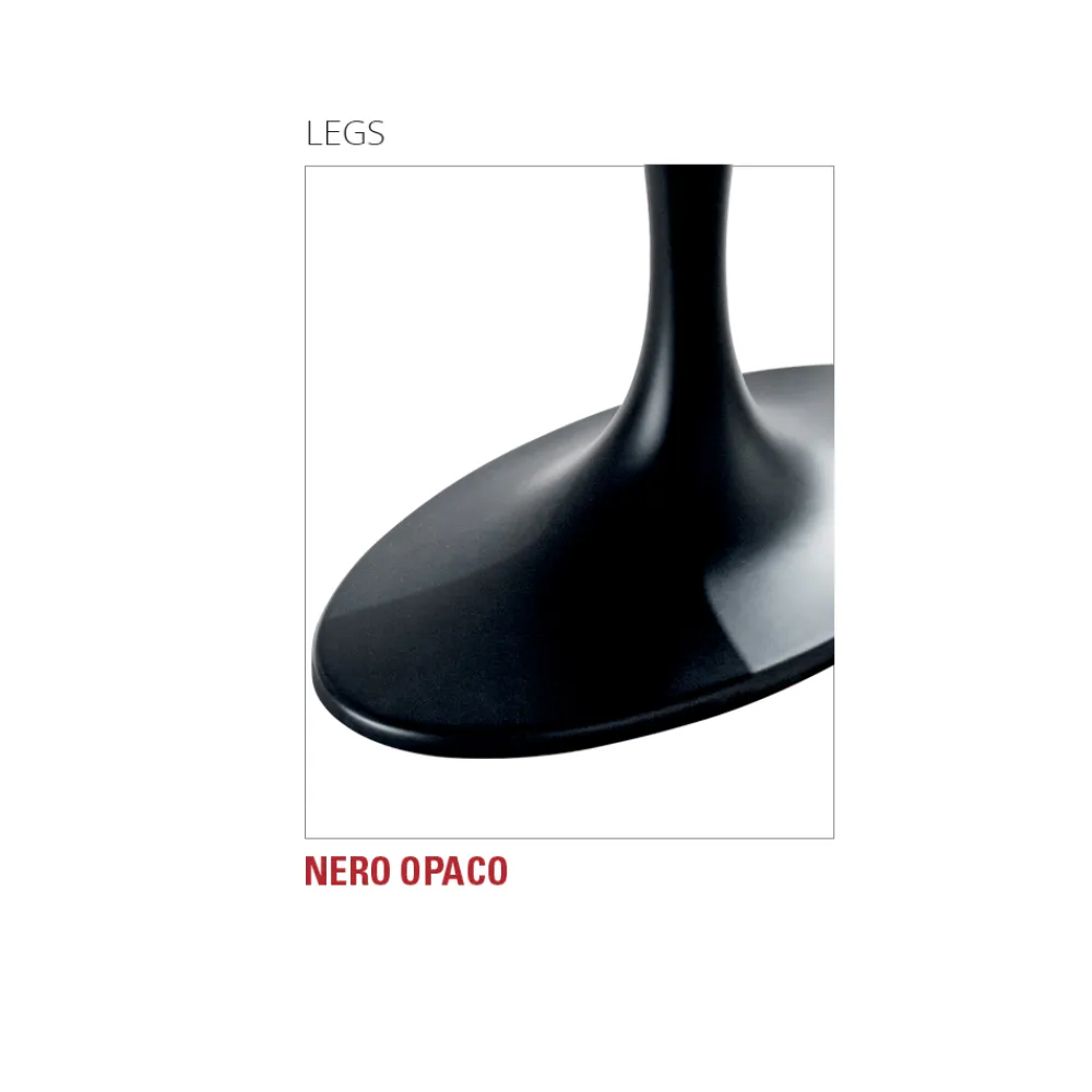 Viadurini Living Esstisch Oval|Esstische-Küchentisch aus gehärtetem Glas und Marmor Made in Italy, Luxus - Brontolo