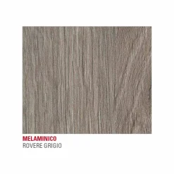 Viadurini Living Esstische-Küchentisch mit Melaminplatte und Metallgestell Made in Italy - Spilla