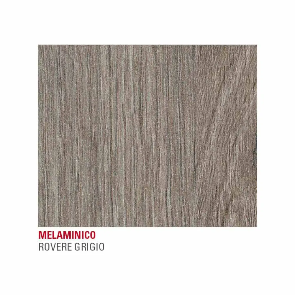 Viadurini Living Esstische-Küchentisch mit Melaminplatte und Metallgestell Made in Italy - Spilla