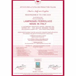 Ferroluce Shabby Chic Wandleuchten-Keramik Wandleuchte im rustikalen Stil Bologna