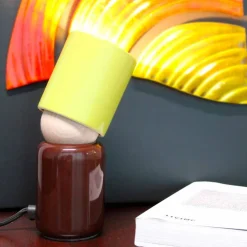 Viadurini Lighting Moderne Tischlampen-Keramische Tischlampe im modernen Design, hergestellt in Italien, Asien