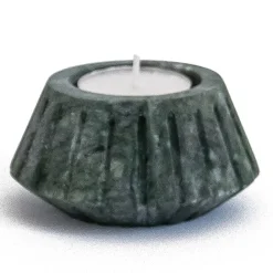 Viadurini Decor Kerzenständer-Kerzenhalter aus satiniertem Marmor Verschiedene Design-Finishes 2 Stück - Cirotto