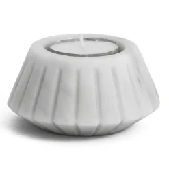 Viadurini Decor Kerzenständer-Kerzenhalter aus satiniertem Marmor Verschiedene Design-Finishes 2 Stück - Cirotto